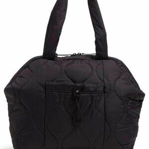 Vera Bradley Black Featherweight Tote Bag Black - NWT
